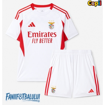 Benfica Echipament de Fotbal Replică 2025-26 Copii Treilea (+ Șorturi)